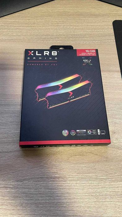16GB(2x8GB) DDR4 3600Mhz CL18 1.35V PNY XLR Gaming RGB