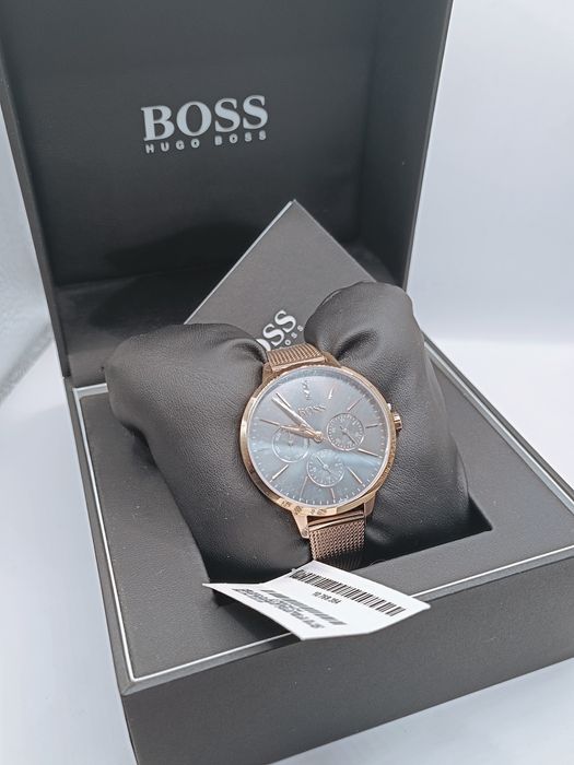 Часовник:HUGO BOSS  Grey/Rose