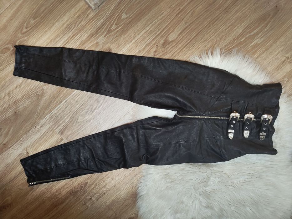 Pantaloni piele naturala