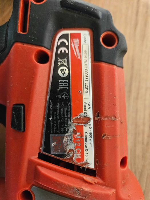 Rotopercutor Milwaukee M12 CH