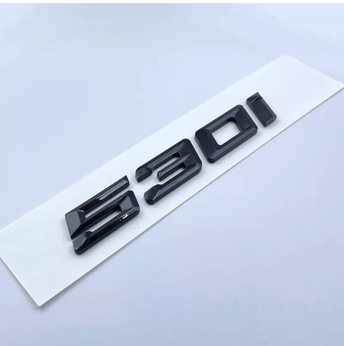 НОВА емблема (надпис) за БМВ 530i + ПОДАРЪК !