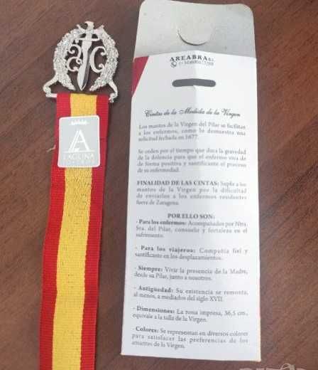 Военна емблема Испания специални сили + лента Virgin del Pilar