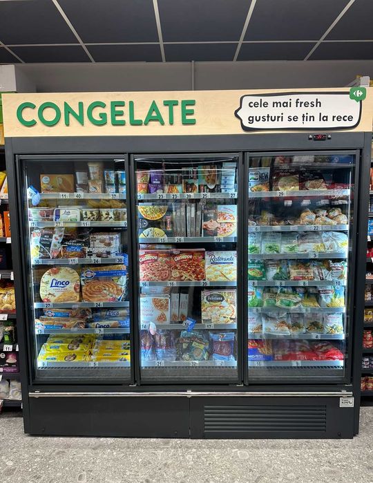 Vitrina Congelare Supermarket/ -15 -24/ Agregat Intern/ 260cm/ NOU