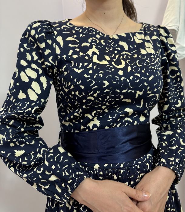 Турецкое длинное платье