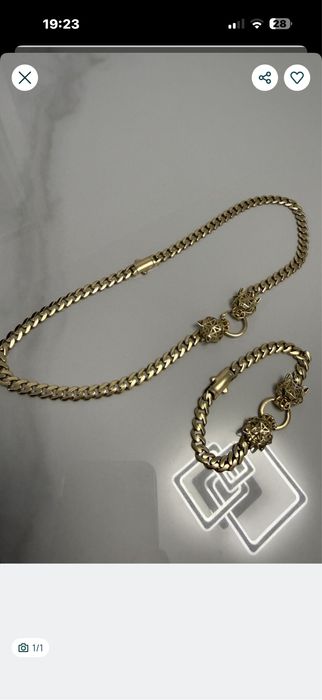 Lant si bratara 14 k cuban