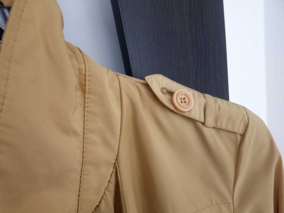 Pardesiu design italian - Luxury Gil Santucci – bej camel – măsura 50