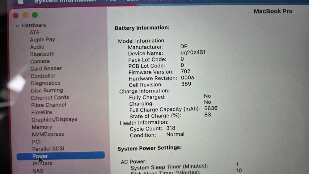 Macbook Pro 13", A1502