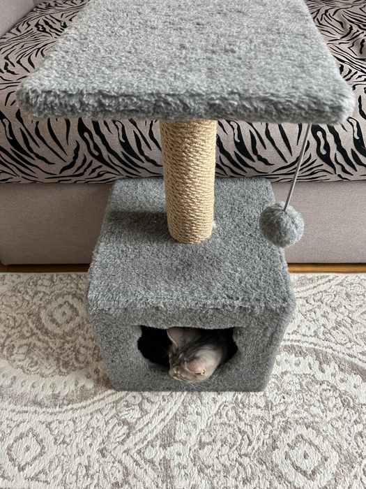 Домик когтеточка для кошек