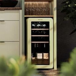 !!!Нова!!! Витрина за вино Cecotec - Cecotec Bolero GrandSommelier Origin 18 Hit Green