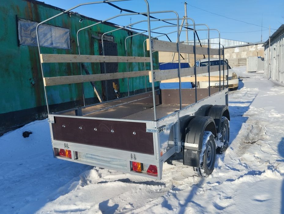 Продам прицеп двухосевой