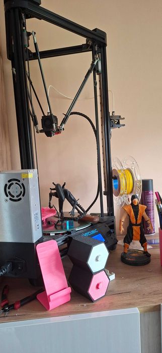 3D Принтер Anycubic Kossel Linear Plus – Отлично състояние + подобрения