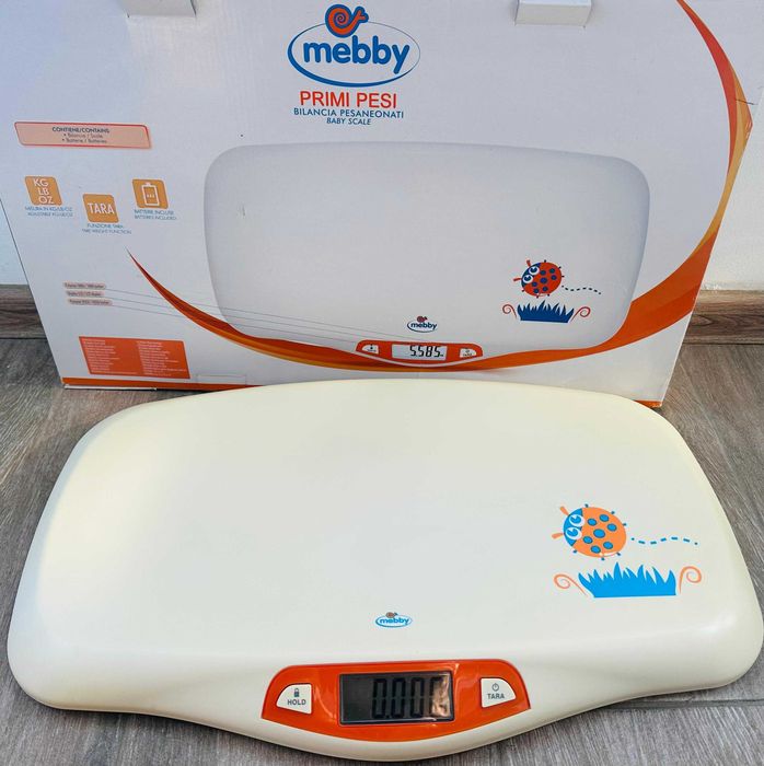 Cantar digital bebelusi, 0-20 kg, Mebby bebe