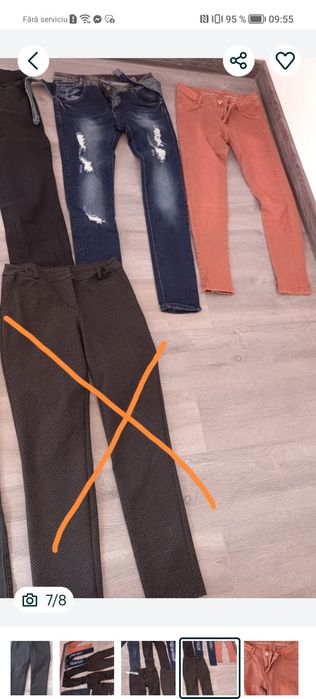 Lot pantaloni Jeans damă