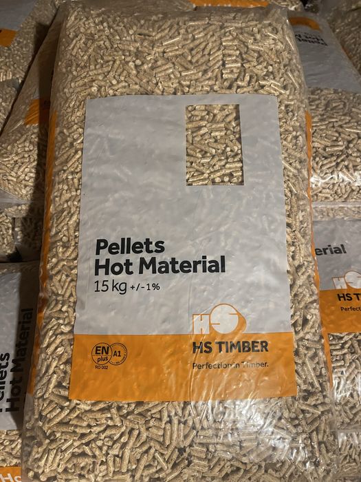 PELETI - Pellets Hot Material - la saci de 15 kg sau palet (66 saci)