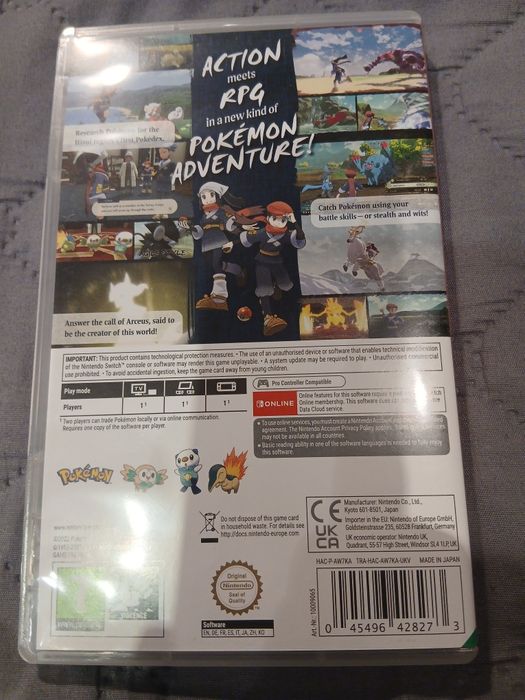 Pokemon Legends Arceus [ Nintendo Switch  ]