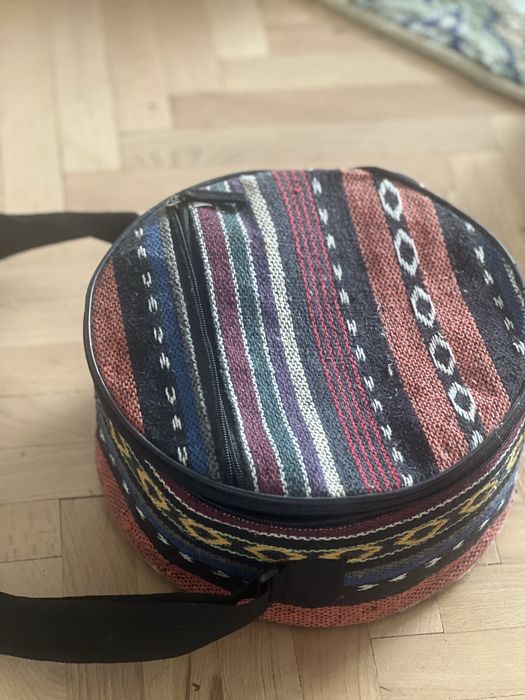 Бронзов tongue drum (барабан за мантри) 25см. с чанта