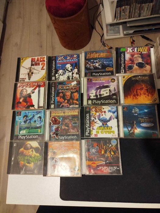 Игры для Sony Playstatyon 1 one