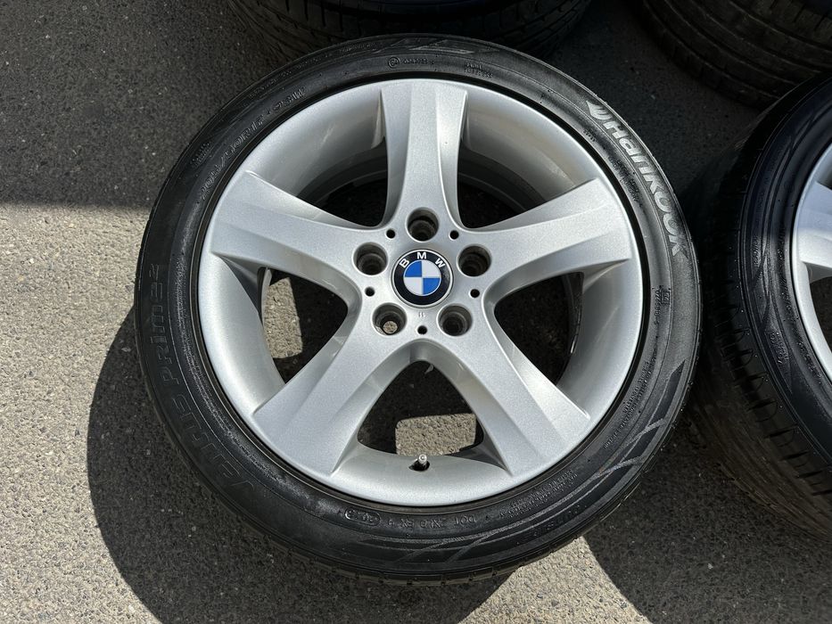 Jante originale bmw seria 1 cu anvelope de vara 205/50/17 - 225/45/17