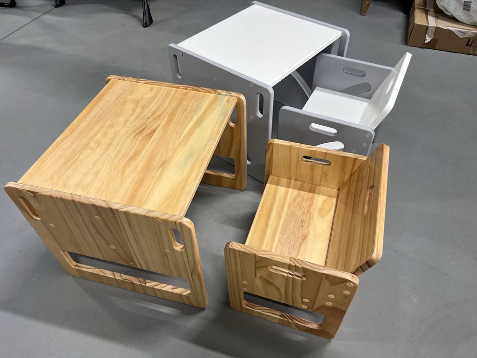 Set masă și scaun reglabil pentru copii între 1 și 4 ani