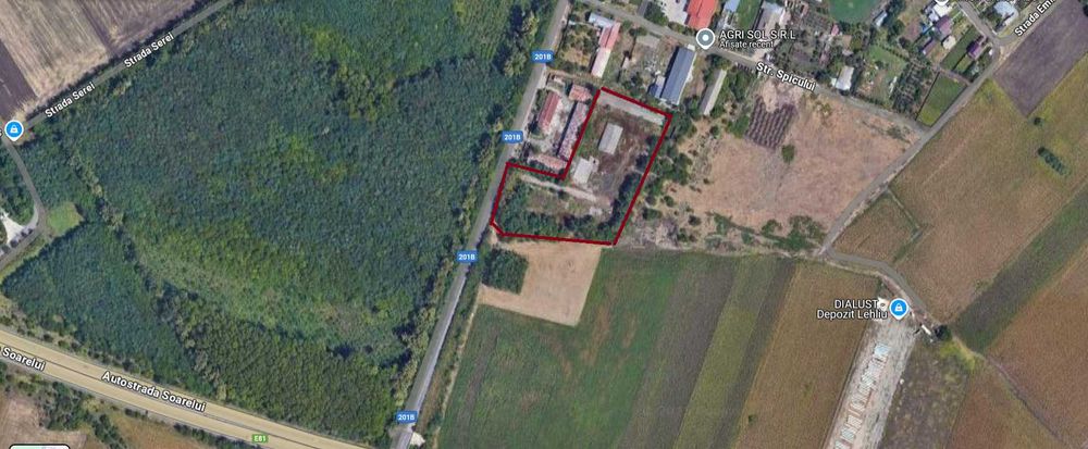 Teren Lehliu Gara | Autostrada A2 | INTRAVILAN