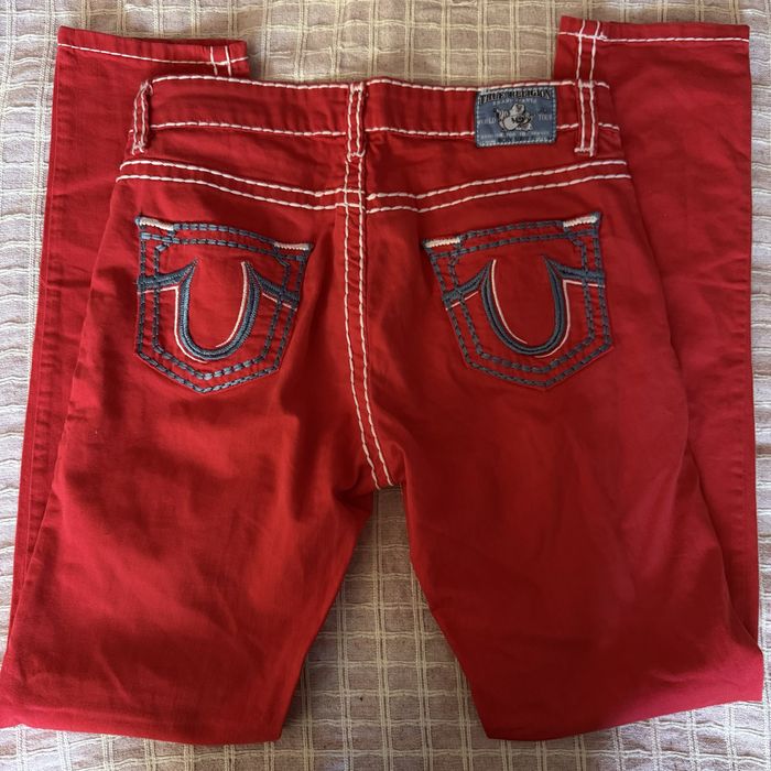 True Religion червени дънки размер 29