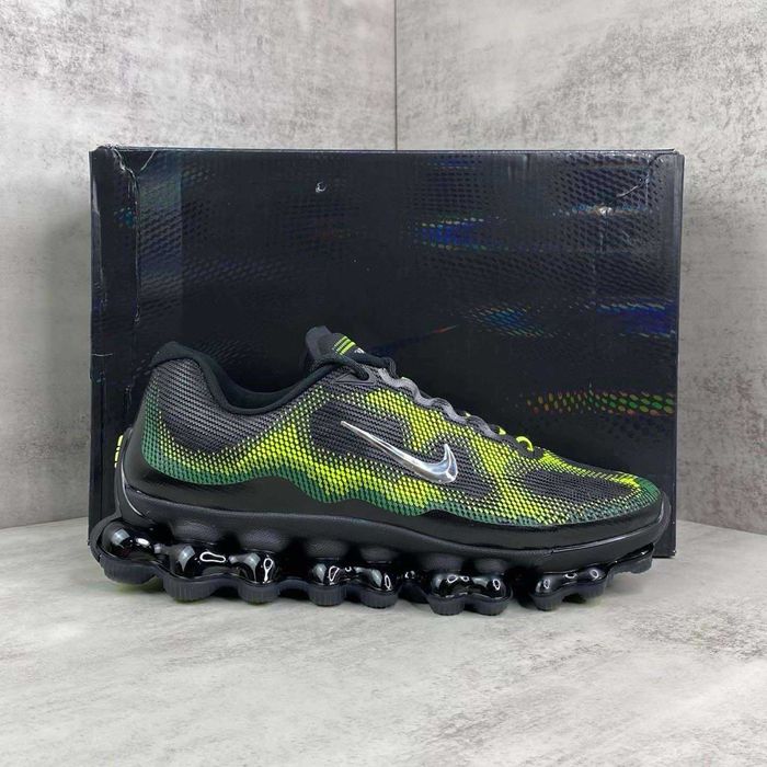 Продавам нови мъжки маратонки с кутия Nike Air Liquid Max Black Green Apple