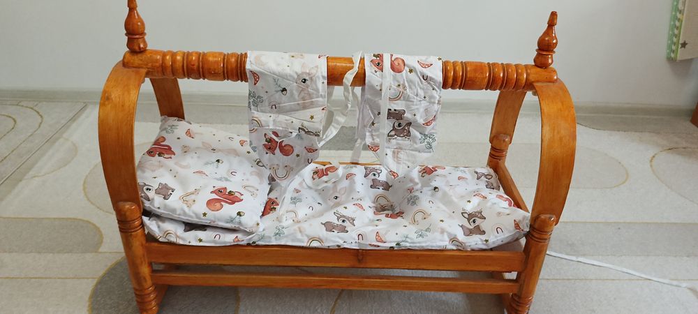 Бесик новый деревянный