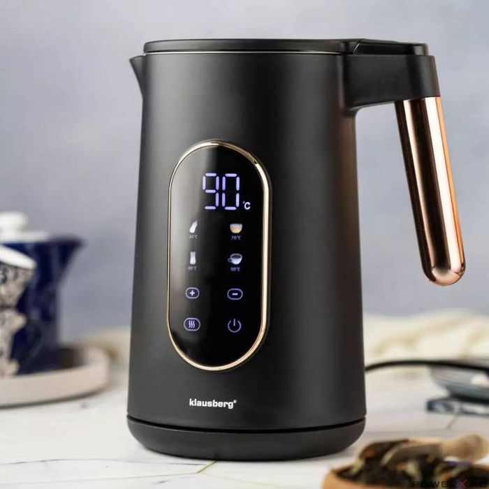 Fierbator electric, fabricat din otel inoxidabil 304, panou LED,