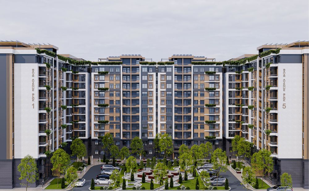 ЖК Savr Avenue 2-к квартира 57.5м2. Улица Савр, Мирабад