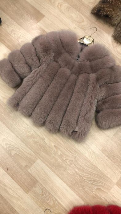 Haina din blana naturala