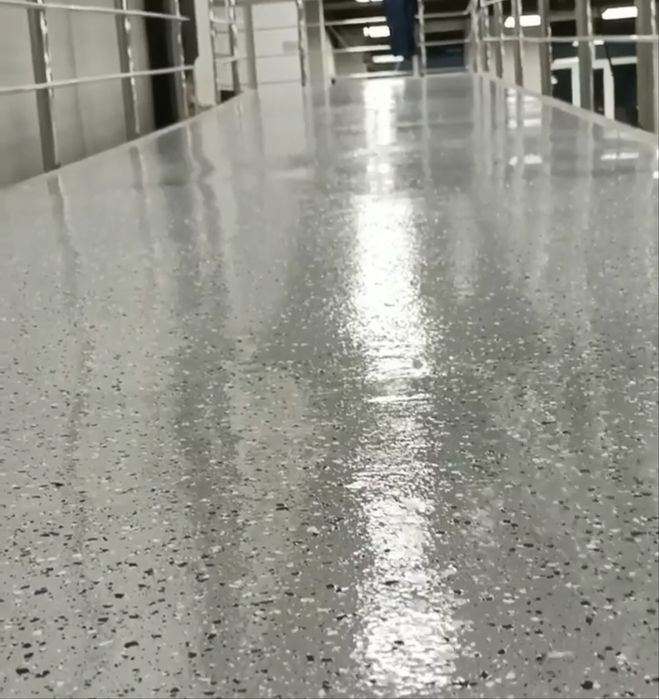 эпоксидные  наливные полы