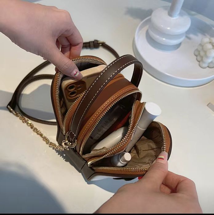 Мини-сумка с милым медведем