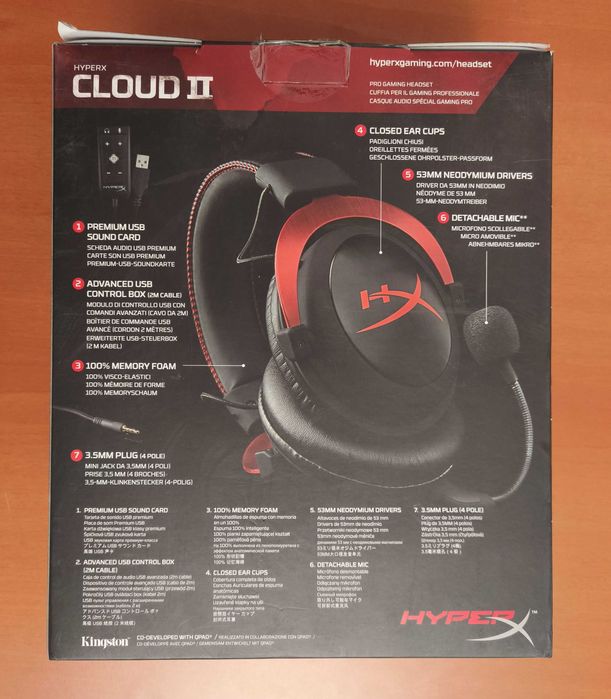Casti gaming HyperX Cloud II 2