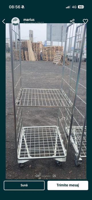 Cărucior pentru magazine