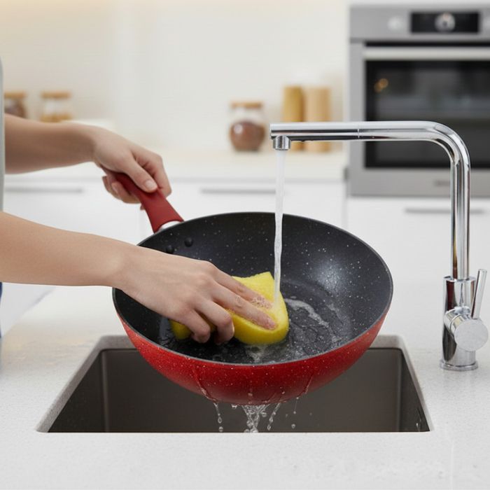 Уок тиган Voltz OV54420A28 Ø28 см – мраморно незалепващо покритие, инд