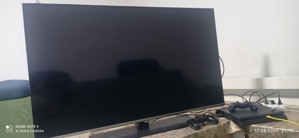 Playstation 4 телевизормен .