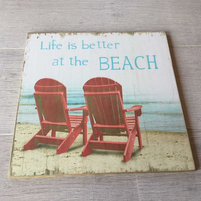 НОВА колекционерска картина / фотография на морска / плажна тематика