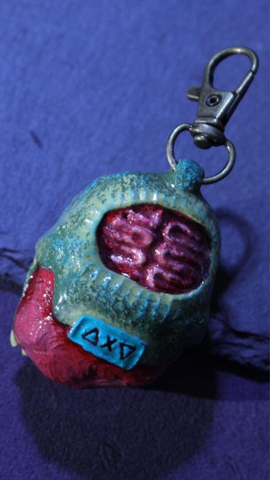 Breloc Handmade Zombie