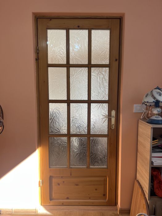 Uși din lemn de brad, interior, diverse dimensiuni