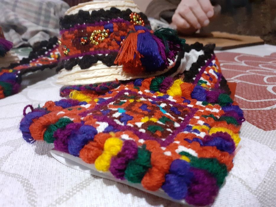 Set Clop și Straita Țara Oasului lucrat manual