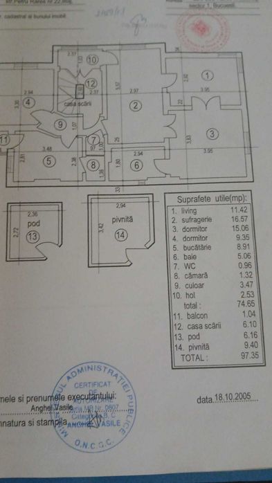 Vila Petru Rareș | Ap. 4 Camere + Pod Mansardabil | Metrou Basarab