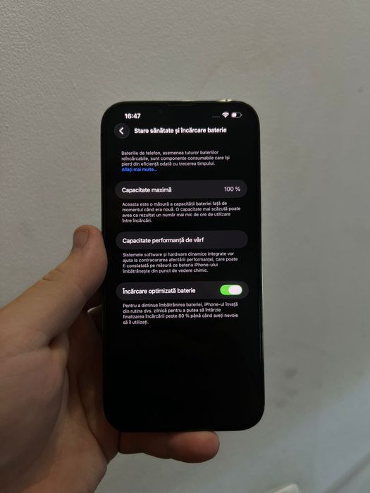 iPhone 13 Pro Max 256GB 100% baterie