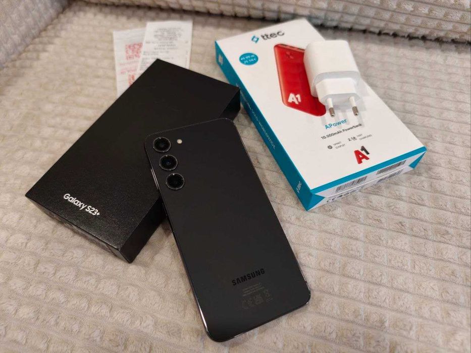 Samsung Galaxy S23+ 512GB ОТЛИЧЕН комплект с powerbank смартфон телефон