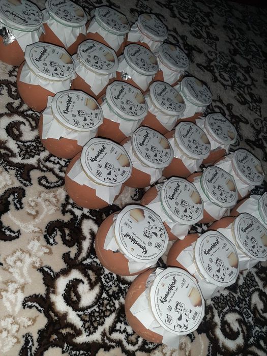 500 gr lik ichi laklangan ko'zachalar