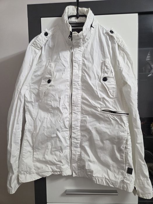 Jacheta barbati alba G-Star RAW XL