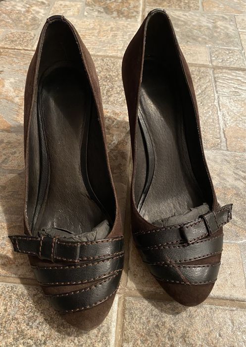 Pantofi Mango piele, 38, comozi