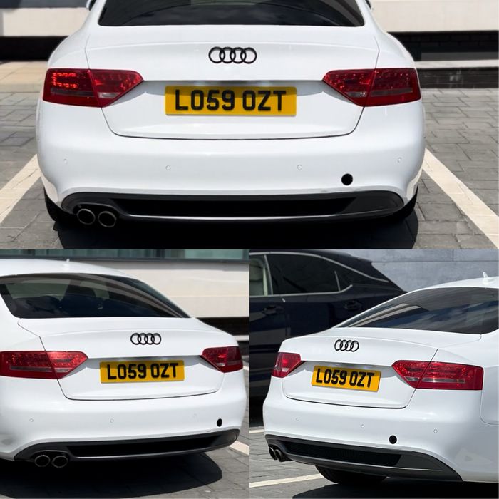 Difuzor -S line bara spate Audi A5 8T hatchback A5 coupe
