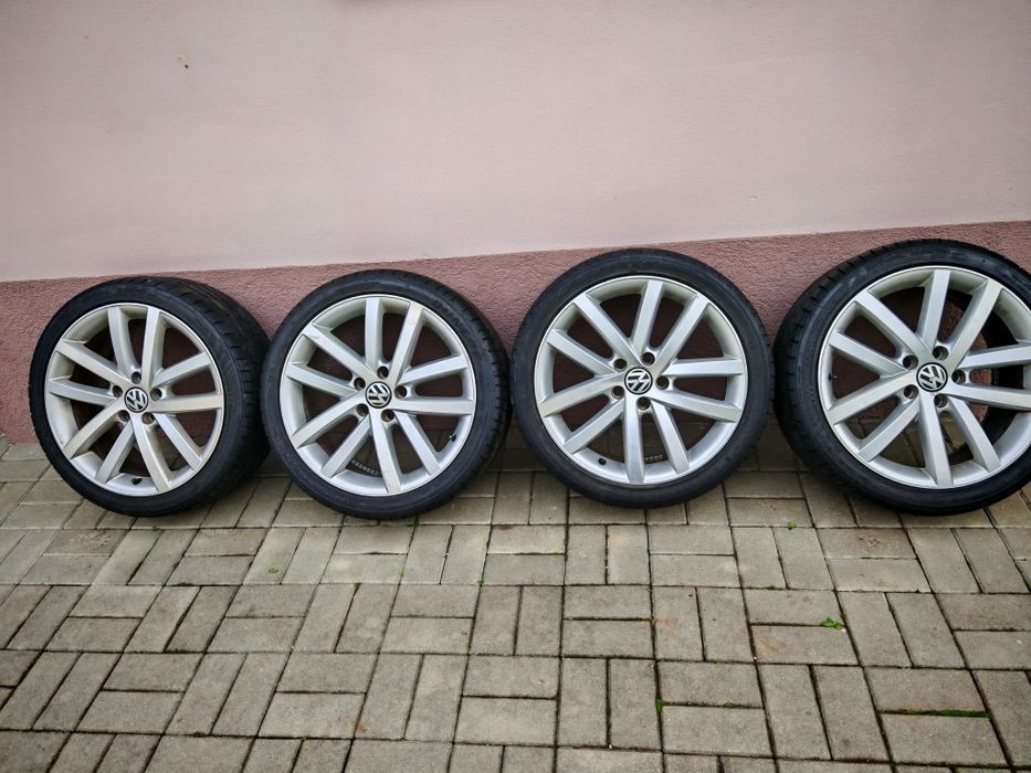 Jante originale VW + Anvelope de vara