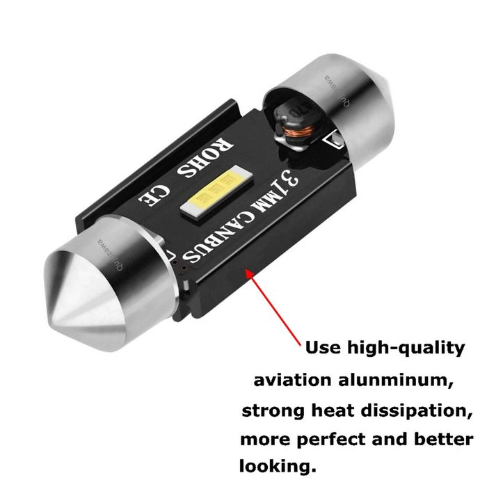 Нови LED крушки-Супер силни лед светлини-интериор-номер- C5W/C10W