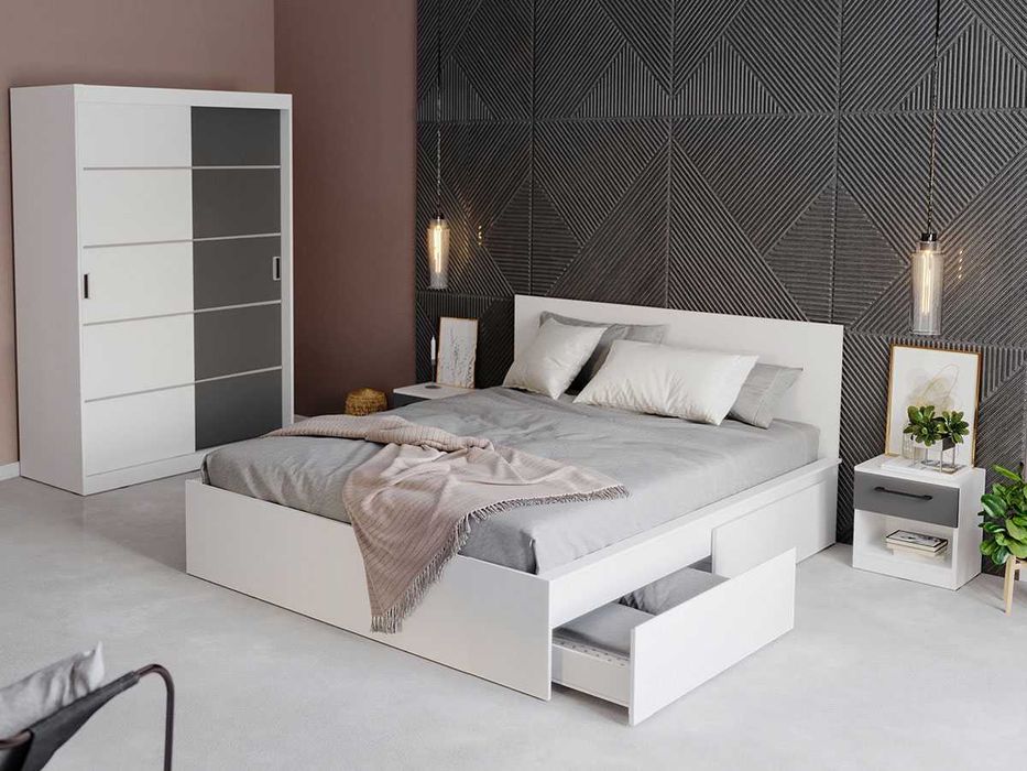 Set Mobila Dormitor Avangard C13 - Transport Gratuit